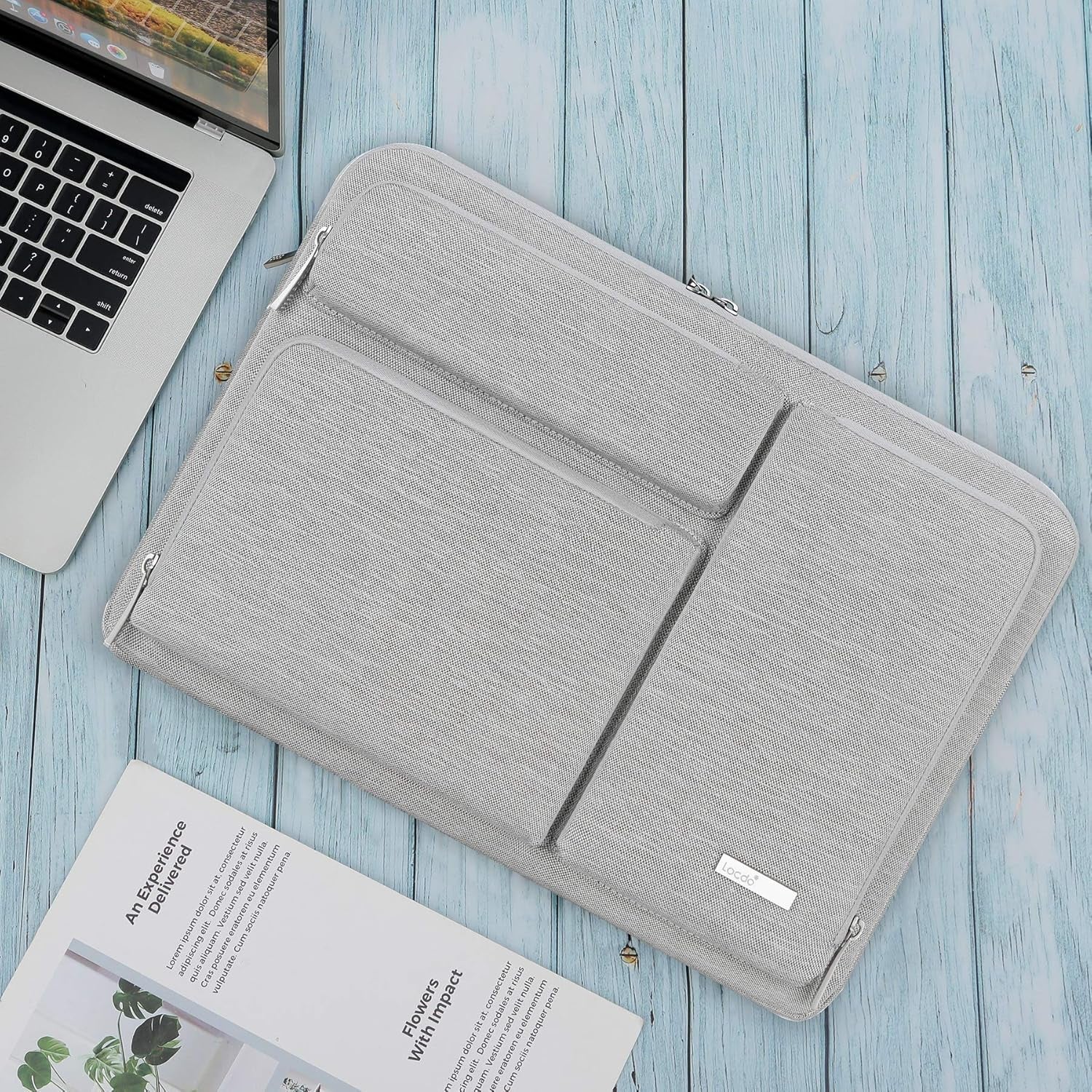 360° Protective Laptop Sleeve Case for 13 Inch New Macbook Air M4 A3240 2025, M3 A3113, M2 A2681, M1 A2337 | 13" Macbook Pro M2/M1 A2338 A2251 | 13" Ipad Air M3 / Ipad Pro M4 Computer Bag, Gray